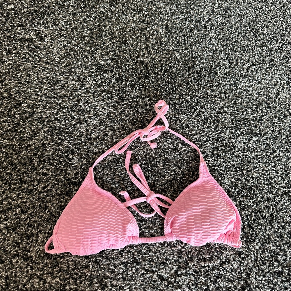 stoney clover lane pink bikini top